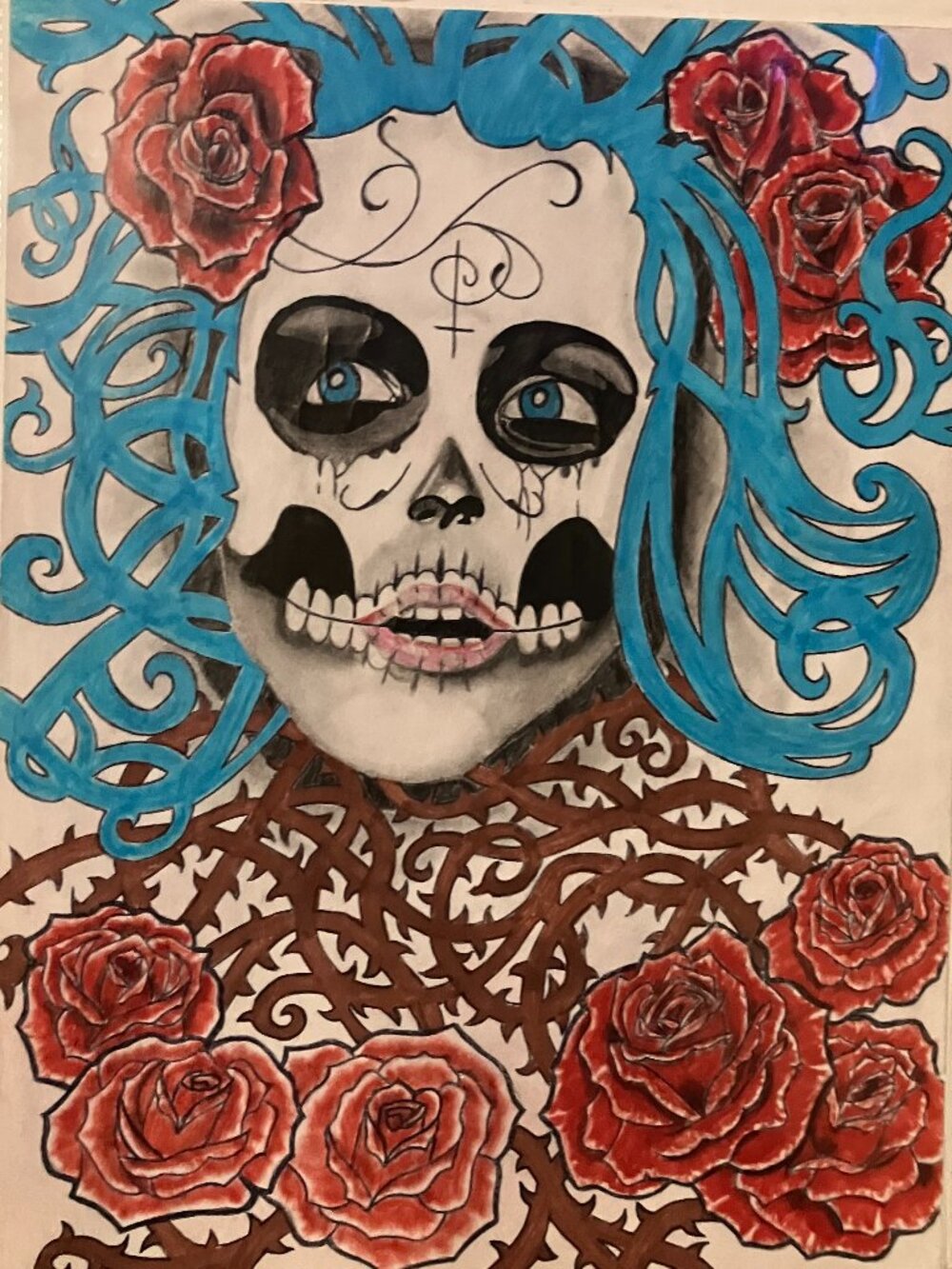 Sugar Skull Woman